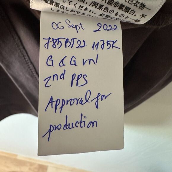 Fear of God Essentials Kids Girls Size 10 - 3/4 T-Shirt Dress Plum NWOT - Picture 6 of 11